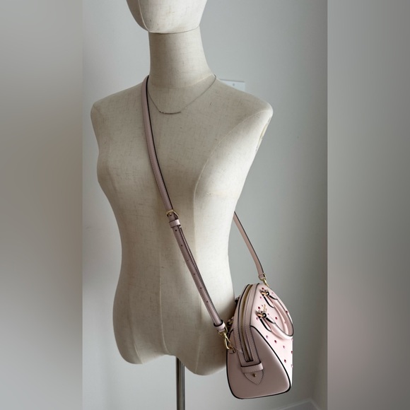Kate Spade Cream and Pink Embellished Women's Bag - Picture 10 of 11